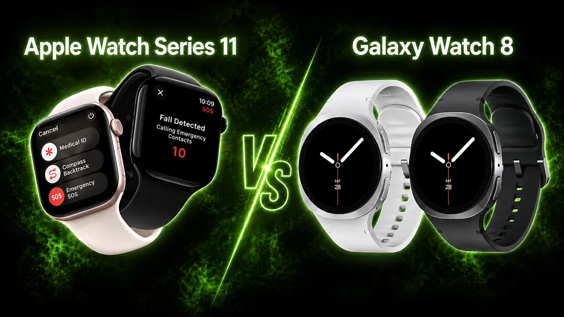 Apple Watch Series 11 vs Galaxy Watch 8: Which Is Worth It in 2026?