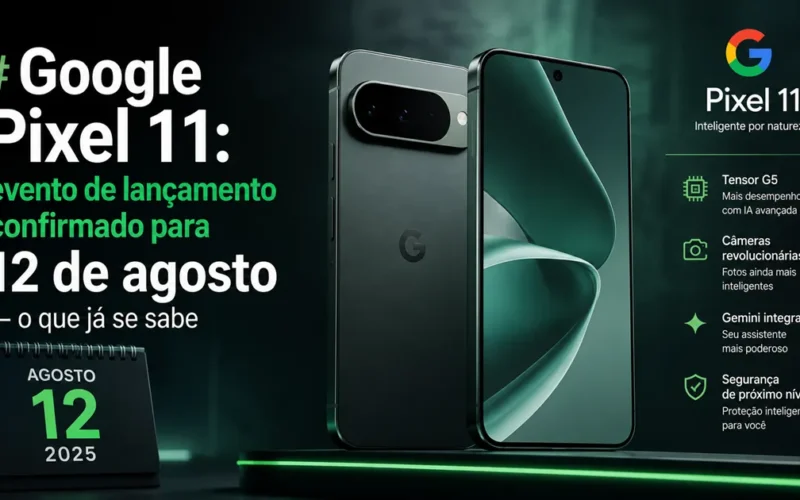 Google Pixel 11: evento de lançamento confirmado para 12 de agosto — o que já se sabe