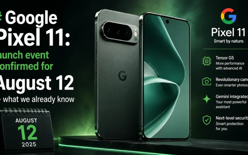 Google Pixel 11: Launch Event Confirmed for August 12 — What We Know So Far